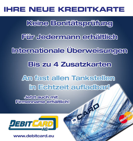 debitcard prepaid kreditkarte auch für firmen